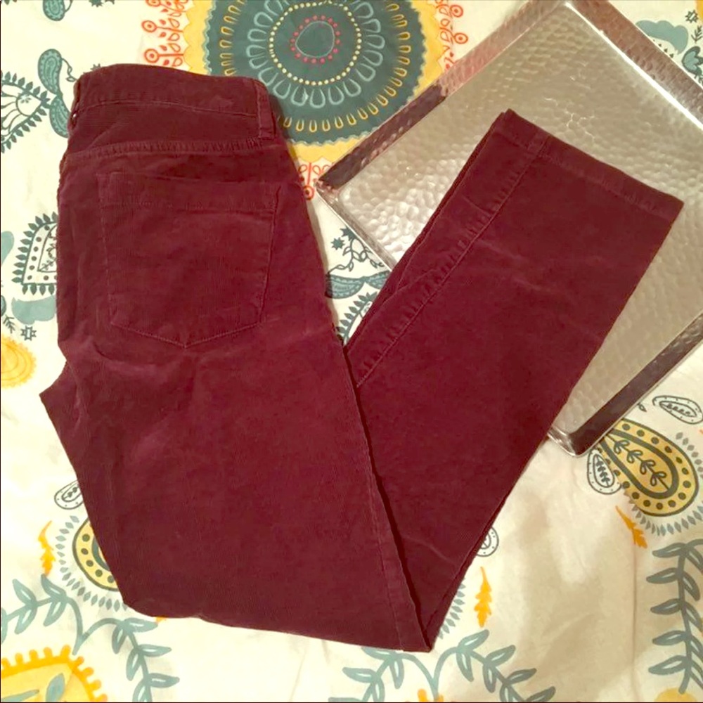 ♣️J. Crew Matchstick Cords Jeans Like new! 26S
